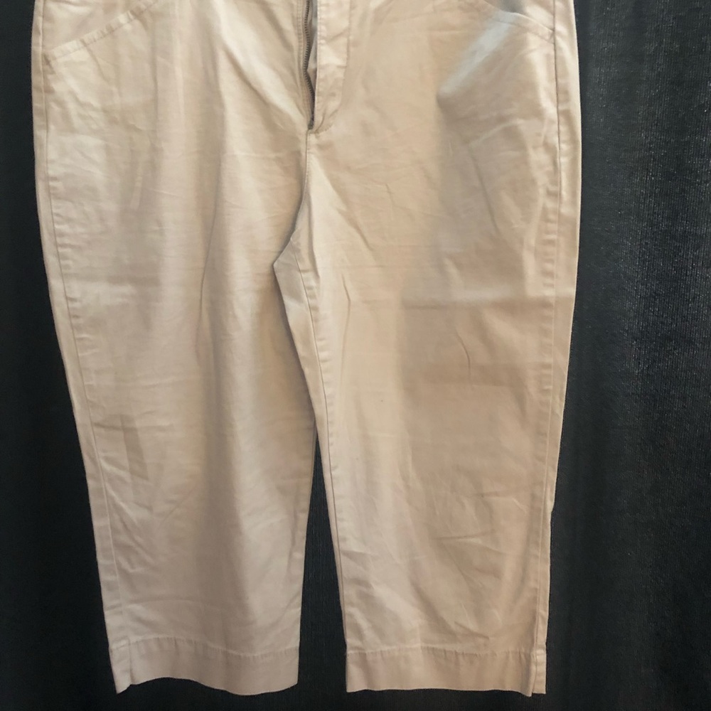 Bandolino Maureen wide leg cropped pants